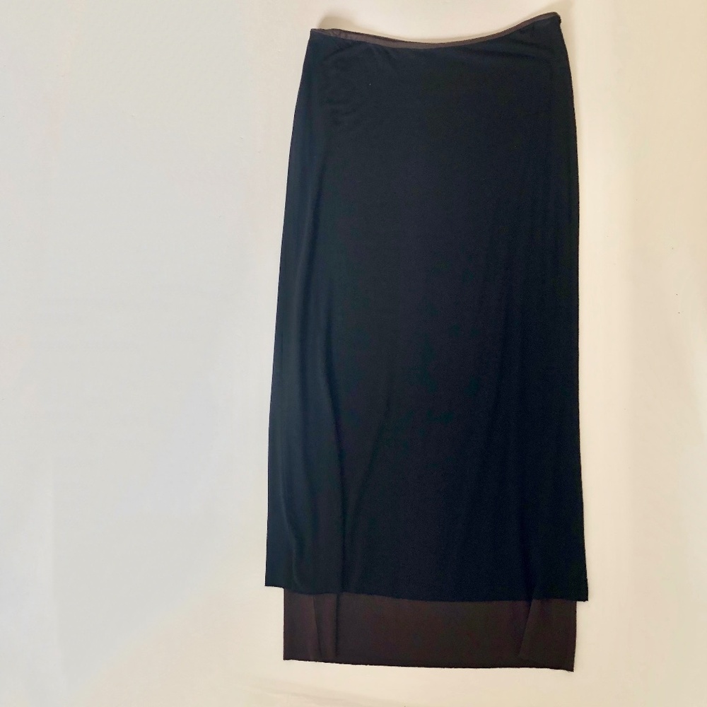 NWOT 2 Toned Skirt/Dress By Bailey44 (Reversable) Brown & Black